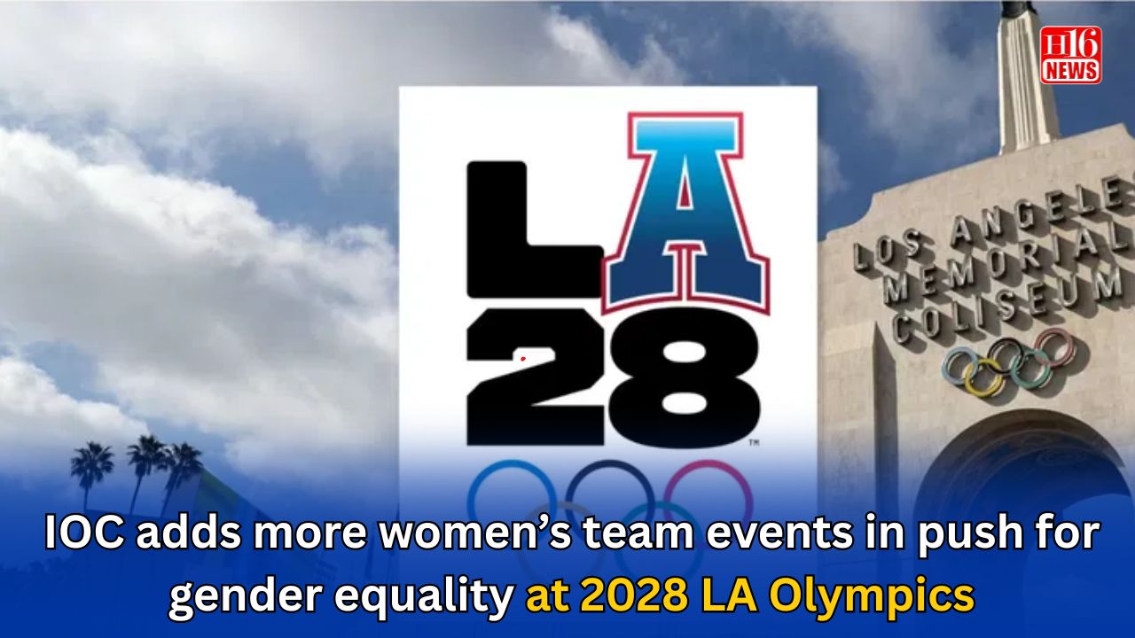 IOC adds more women’s team events in push for gender equality at 2028 LA Olympics